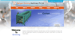 Desktop Screenshot of ginningmachinery.com